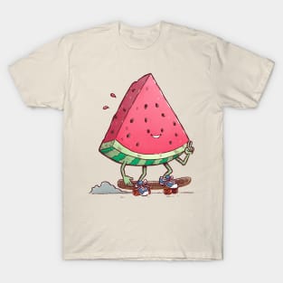 Watermelon Slice Skater T-Shirt